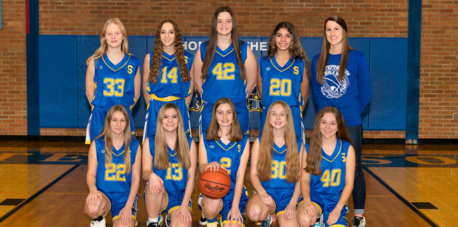 JV Girls Basketball Team
