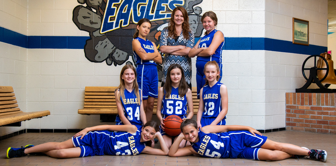 7th grade Girls Basketball Team